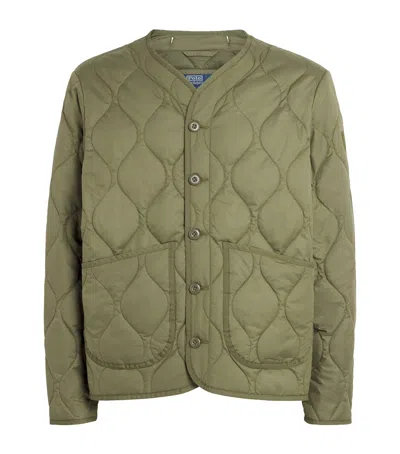 Polo Ralph Lauren Quilted Ghent Jacket In Green