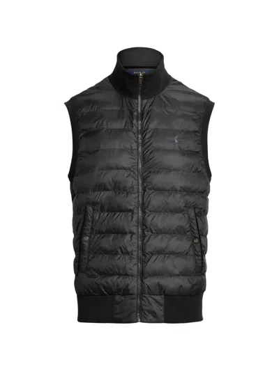 Polo Ralph Lauren Quilted Gilet In Black