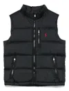 Polo Ralph Lauren Quilted Gilet In Black