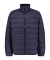 Polo Ralph Lauren Quilted Blue Recycled Polyester Puffer Jacket In Blue