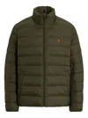 Polo Ralph Lauren Quilted Insulated Bomber Jacket In Green