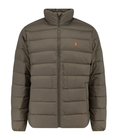 Polo Ralph Lauren Quilted Insulated Bomber Jacket In Multi