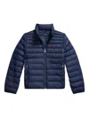 Polo Ralph Lauren Quilted Jacket In Blue