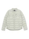 Polo Ralph Lauren Slim-fit Padded Quilted Shell Jacket In White