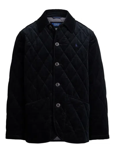 Polo Ralph Lauren Quilted Jacket In Blue