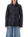 Polo Ralph Lauren Quilted Barn Jacket In Polo Black
