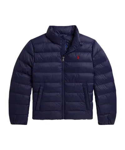 Polo Ralph Lauren Quilted Packable Jacket In Blue