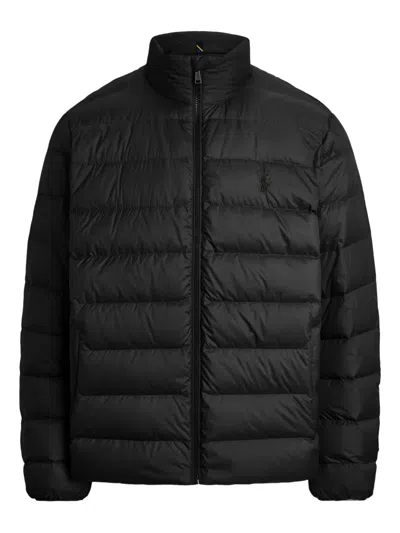 Polo Ralph Lauren Quilted Padded Jacket In Black