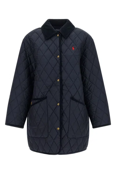 Polo Ralph Lauren Quilted Padded Jacket In Blue