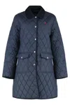 Polo Ralph Lauren Quilted Cotton Clothes In Blue