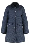 Polo Ralph Lauren Quilted Cotton Clothes In Blue
