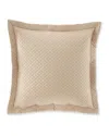 Polo Ralph Lauren Quilted Sateen Argyle European Sham In Navy