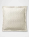 Polo Ralph Lauren Quilted Sateen Argyle Pillow In Cream
