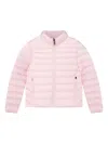 Polo Ralph Lauren Kids' Quilted Zip-up Coat In Pink