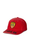 Polo Ralph Lauren Racing Logo Cap In Red