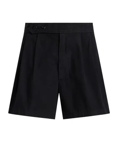 Polo Ralph Lauren Womens Polo Black Relaxed-fit Mid-rise Cotton Shorts