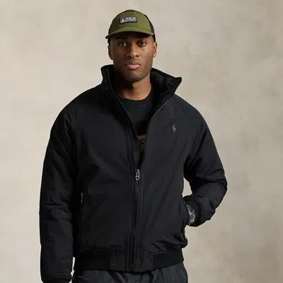 Polo Ralph Lauren Raglan-sleeve Jacket In Polo Black