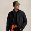 Polo Ralph Lauren Raglan-sleeve Jacket In Polo Black