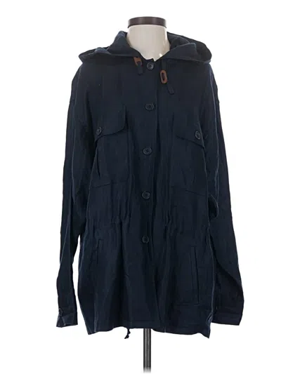 Pre-owned Polo Ralph Lauren Raincoat In Blue