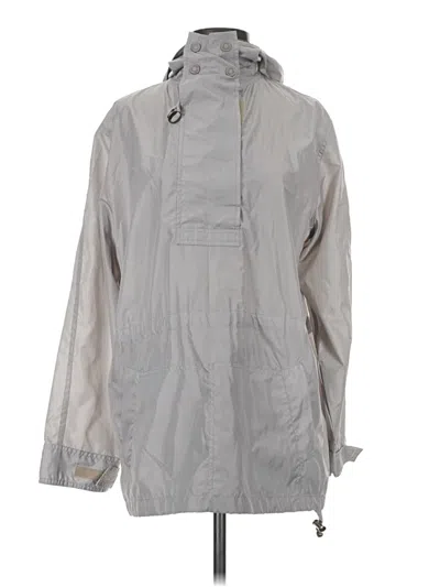Pre-owned Polo Ralph Lauren Raincoat In Gray