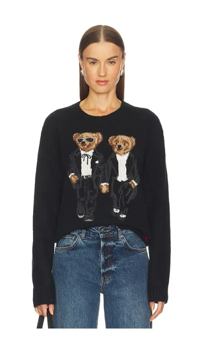 POLO RALPH LAUREN RALPH & RICKY BEAR CREWNECK SWEATER