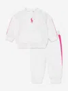 Polo Ralph Lauren Ralph Lauren Baby Girls Big Pony Tracksuit In White