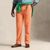 Polo Ralph Lauren Ralph Lauren Bedford Classic Fit Washed Chino Pant In Orange