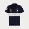 Polo Ralph Lauren Ralph Lauren Big Pony 20th Anniversary Crest Polo In Blue