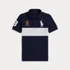 Polo Ralph Lauren Ralph Lauren Big Pony 20th Anniversary Crest Polo In Blue