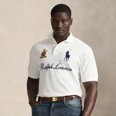 Polo Ralph Lauren Ralph Lauren Big Pony 20th Anniversary Crest Polo In White