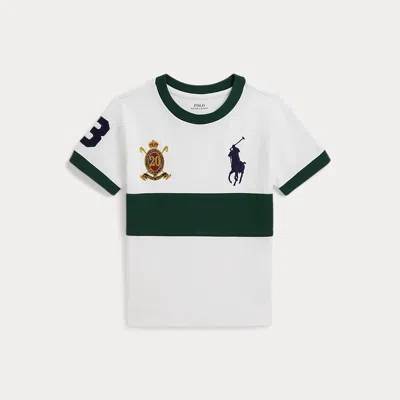 Polo Ralph Lauren Kids' Ralph Lauren Big Pony 20th Anniversary Crest Tee In Multi
