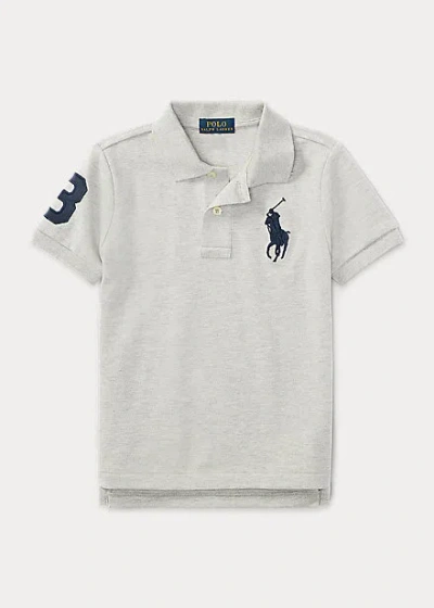 POLO RALPH LAUREN RALPH LAUREN BIG PONY COTTON MESH POLO SHIRT,0040820458