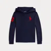 Polo Ralph Lauren Ralph Lauren Big Pony Fleece Hoodie In Black