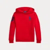 Polo Ralph Lauren Toddler And Little Boys Big Pony Fleece Hoodie In Red