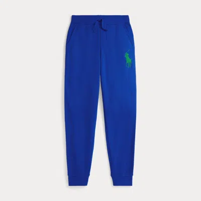 Polo Ralph Lauren Kids' Ralph Lauren Big Pony Fleece Jogger Pant In Blue