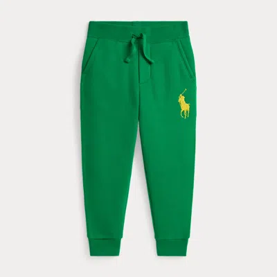 Polo Ralph Lauren Kids' Ralph Lauren Big Pony Fleece Jogger Pant In Green