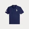 Polo Ralph Lauren Big Pony Mesh Polo Shirt   Kids In Blue