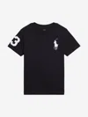 Polo Ralph Lauren Polo Pony Cotton T-shirt In Black
