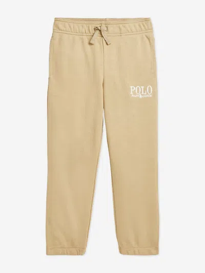 Polo Ralph Lauren Babies' Ralph Lauren Boys Polo Joggers In Beige