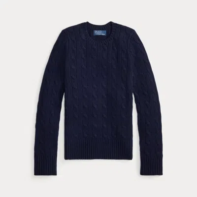 POLO RALPH LAUREN RALPH LAUREN CABLE-KNIT CASHMERE SWEATER