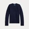 Polo Ralph Lauren Kids' Ralph Lauren Cable-knit Cashmere Sweater In Blue