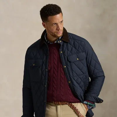 Polo Ralph Lauren Ralph Lauren Cable-knit Cotton Sweater In Blue