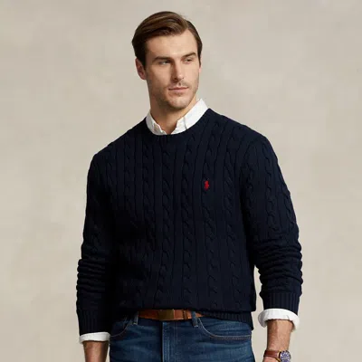 POLO RALPH LAUREN RALPH LAUREN CABLE-KNIT COTTON SWEATER