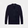 Polo Ralph Lauren Cable-knit Button-down Cardigan In Blue