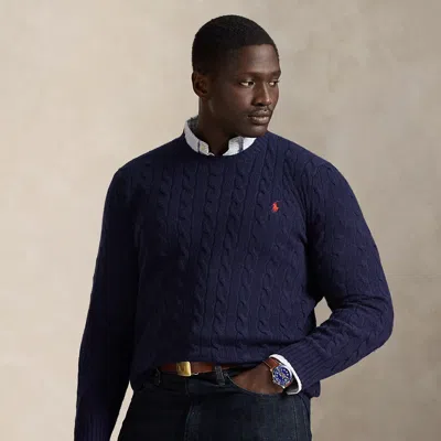 POLO RALPH LAUREN RALPH LAUREN CABLE-KNIT WOOL-CASHMERE SWEATER