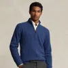 Polo Ralph Lauren Cable-knit Wool-cashmere Sweater In Rustic Navy Heather