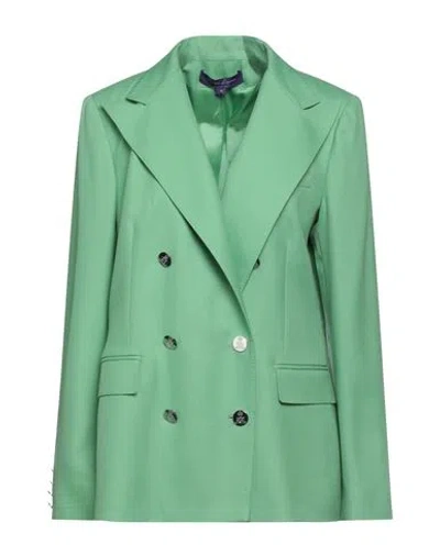 Polo Ralph Lauren Ralph Lauren Collection Woman Suit Jacket Green Size 12 Cashmere