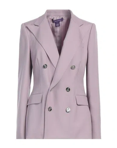 Polo Ralph Lauren Ralph Lauren Collection Woman Suit Jacket Lilac Size 14 Cashmere In Purple