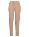 Polo Ralph Lauren Ralph Lauren Collection Woman Pants Camel Size 12 Wool, Elastane In Beige
