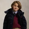 Polo Ralph Lauren Ralph Lauren Convertible Corduroy Down Jacket In Black